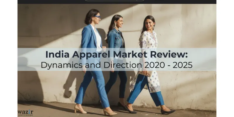 Wazir Advisors Report Tracks Shifts in India Apparel Market, FY2020–25
